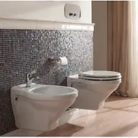 Sbordoni WC Abgang waagrecht/WC wandhängend Retro/Vintage Serie Masaccio Weiß von