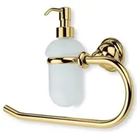 Retrobad Handtuchringe/Seifenschalen & Spender Retro/Vintage Serie Étoile Gold von