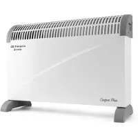 Orbegozo CVT 3400, Radiator/fan, Flur, Wand, Weiß, Leiter, 2000 W, 750 W