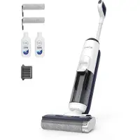 Tineco iFLOOR 5 Breeze Complete Nass Trockensauger, Selbstreinigung Leichtes Kabelloses Saugwischer Kantenreinigung