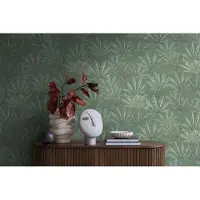 Living Walls Vliestapete "Michalsky 6 florale Tapete Mustertapete Blätter Blattmuster" matt strukturiert Vliestapete Blatt-Motiv für Schlafzimmer Küche Wohnzimmer Floral Flur