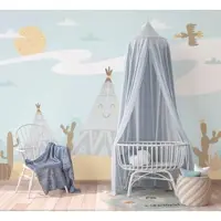 A.S. Création Vliestapete "Kinderzimmer Tapete Wüste Hellblau Beige" matt strukturiert