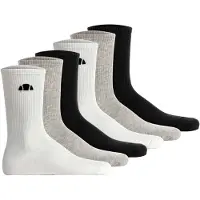 Ellesse Sneakersocken "Socken ALACRE Crew Socks 6P 6er Pack" 6 Paar tlg.