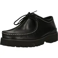 Clarks Originals Schnürschuhe Wallabee Yukoner mit XL EXTRALIGHT-Absatzsohle 1216 Black Leather 41
