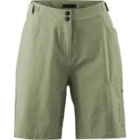 Gonso Fahrradhose "Adventure Shorts W" Damen Radhose mit einknöpfbarer Radunterhose mit Sitzpolster