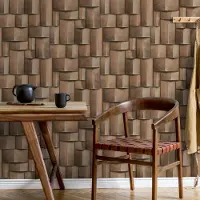 Marburg Vliestapete "Tapete Modern Cubes" 3D-Optik geprägt moderne Vliestapete für Wohnzimmer Schlafzimmer Küche
