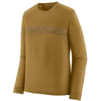 Patagonia Herren Cap Cool Merino Graphic Longsleeve (Größe S, braun)