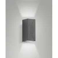 FABAS LUCE LULY DARK GREY LED Wandleuchte 6W warmweiß Dunkel Grau 6561-22-794