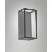 FABAS LUCE SPIRIT DARK GREY LED Wandleuchte 8W warmweiß Dunkel Grau 6535-21-294
