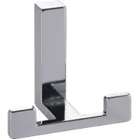 Siro Mantelhaken Doradus Garderobenhaken 70x61 mm Haken ZN verchromt poliert