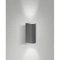 FABAS LUCE HELI DARK GREY LED Wandleuchte 6W warmweiß Dunkel Grau 6559-22-294