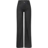 MAC - Damen 5-Pocket Jeans, WIDE Authentic (5228-90-0387L), Größe:W34, Länge:L30, Farbe:black black (D999)