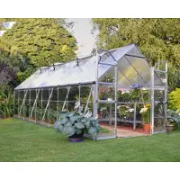 Palram - Canopia Aluminium Gewächshaus Balance 820 Silber 607x244x229 cm