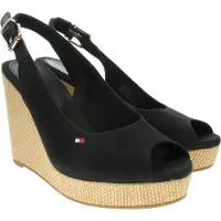 Tommy Hilfiger SCHWARZE DAMEN-SANDALENSCHUHE : Farbe - Schwarz, Größe - 40 Größe: 40 Farbe: Schwarz