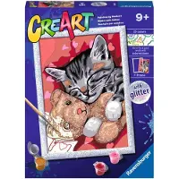 Ravensburger Peaceful Kitten, Guss-/Mal-Set für Kinder, 9 Jahr(e)