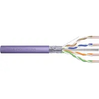 Digitus CAT 6 F/UTP Datenkabel - Verlegekabel, 100 m, Simplex, Eca, 100 m, Cat6, F/UTP (FTP), Violett