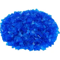 LEGO 100 Stück Fliesen 1x2, Blau