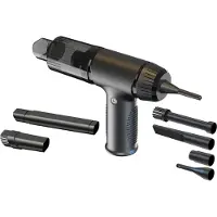 INF Autostaubsauger mit Blasfunktion 7 Düsen Schwarz
