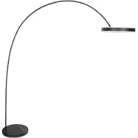 Steinhauer Mexlite - stehlampe - Luna-Arc - schwarz - metall - bogenlampe - LED - 4324ZW