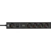 Brennenstuhl 1159780615 Steckeradapter 4 Steckdosen 3-fach-steckdosenadapter 1.5 M