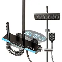 OEM Duscharmatur-System, Digitale Anzeige, Ambientebeleuchtung, Digitales Umgebungslicht B