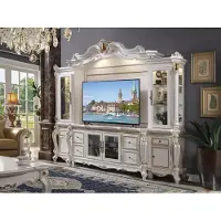Xl Moebel Gmbh Fernseh Wand Klassisch Wohnwand Echt Handarbeit Holz Vitrine Regal Barock Rokoko