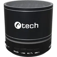 C-TECH SPK-08B Lautsprecher, Bluetooth, schwarz