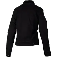 Rst Sherpa Denim Textil Shirt Schwarz Größe 42