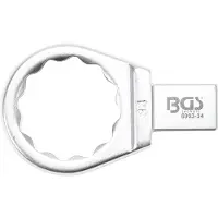Bgs 6903-34 Einsteck-Ringschlüssel, 34 mm, Aufnahm e 14 x 18