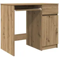 vidaXL Schreibtisch Artisan-Eiche 86x49x76 cm Holzwerkstoff
