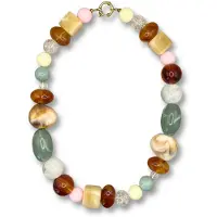 BONNIE STUDIOS Damen Schmuck Candy Pastel Necklace - Multi - Größe ONESIZE