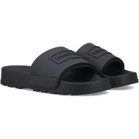 Hunter Pantoletten Unisex Schwarz Synthetisch