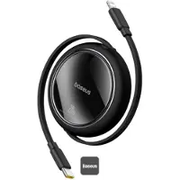 Baseus Free2Pull - 20 W USB-C-Lightning-Kabel 1 m (schwarz)