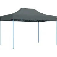 Syfax Party-Zelt Anthrazit 280 x 410 x 315 cm Oxford-Stoff