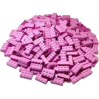 LEGO 2x4 Steine Bausteine Rosa - 3001 NEU! Menge 500x