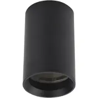 Silamp LED-Aufbaustrahler SCHWARZ für GU10 Glühbirne