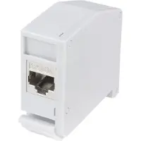 Logilink MP0056 - Hutschienenadapter mit Cat.6a Kupplung