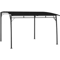 Syfax Garten-Sonnenschutz 3x3x2,55 m Anthrazit