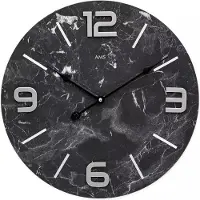 AMS - 9707 - Wanduhr - Quarz - 40cm