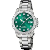 Festina Damen Uhr Casual Edelstahl Armbanduhr silber UF20503/7