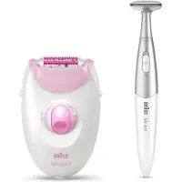 Braun Silk-épil 3 3-321, Weiß, 20 Pinzette, Achselhöhlen, Depilation, AC