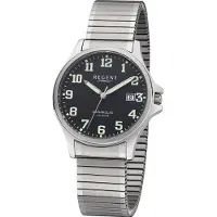 Regent Herrenuhr F1350 Edelstahl Quarzwerk