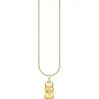 Thomas Sabo Halskette mit HARIBO Goldbär Anhänger vergoldet