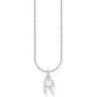 Thomas Sabo Kette mit Buchstaben-Anhänger R Silber