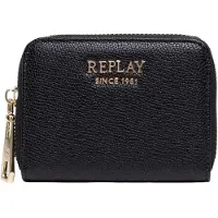 Replay Geldbörse Zip Around Wallet Black schwarz