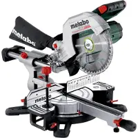 Metabo Akku-Kappsäge KGS 18 LTX BL 254 mit Zugfunktion - Karton - 18V 1x4Ah Li-Power + ASC 55