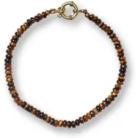BONNIE STUDIOS Damen Schmuck Roger Brown Bracele - Bruin - Größe ONESIZE