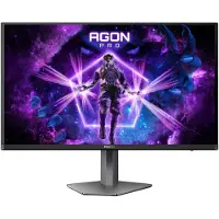 AOC AGON PRO AG276QKD2, 67,3 cm (26.5"), 2560 x 1440 Pixel, Quad HD, QD-OLED, 0,03 ms, Schwarz, Grau