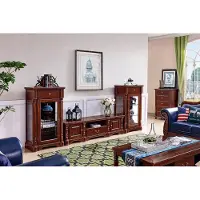 Xl Moebel Gmbh Klassische Wohnwand tv Schrank 2x Vitrinen rtv Wohnwände Lowboard Neu 3tlg. Set