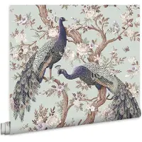 Laura Ashley Vliestapete "Belvedere" FSC zertifiziert, mit lebhaftem Druck, 10 Meter Länge